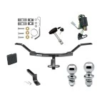 Reese Trailer Tow Hitch For 07-11 Honda CR-V All Models Deluxe Package Wiring 2" and 1-7/8" Ball and Lock