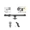 Reese Trailer Tow Hitch For 06-10 Mazda 5 All Models Complete Package w/ Wiring Draw Bar and 2" Ball