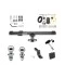 Reese Trailer Tow Hitch For 06-10 Mazda 5 All Models Deluxe Package Wiring 2" and 1-7/8" Ball and Lock