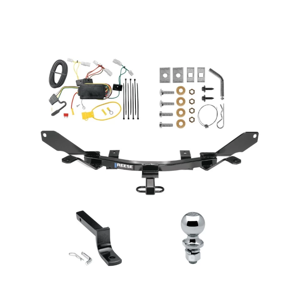 Reese Trailer Tow Hitch For 03-08 Mazda 6 Sedan & Hatchback Complete Package w/ Wiring Draw Bar and 2" Ball