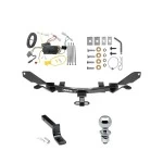 Reese Trailer Tow Hitch For 03-08 Mazda 6 Sedan & Hatchback Complete Package w/ Wiring Draw Bar and 1-7/8" Ball