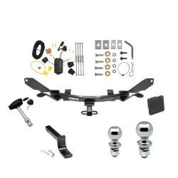 Reese Trailer Tow Hitch For 06-09 Ford Fusion All Models Deluxe Package Wiring 2" and 1-7/8" Ball and Lock