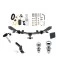 Reese Trailer Tow Hitch For 06-09 Ford Fusion Deluxe Package Wiring 2" and 1-7/8" Ball and Lock