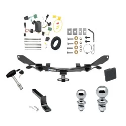 Reese Trailer Tow Hitch For 06-09 Mercury Milan All Models Deluxe Package Wiring 2" and 1-7/8" Ball and Lock