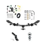 Reese Trailer Tow Hitch For 06-09 Mercury Milan All Models Complete Package w/ Wiring Draw Bar and 1-7/8" Ball