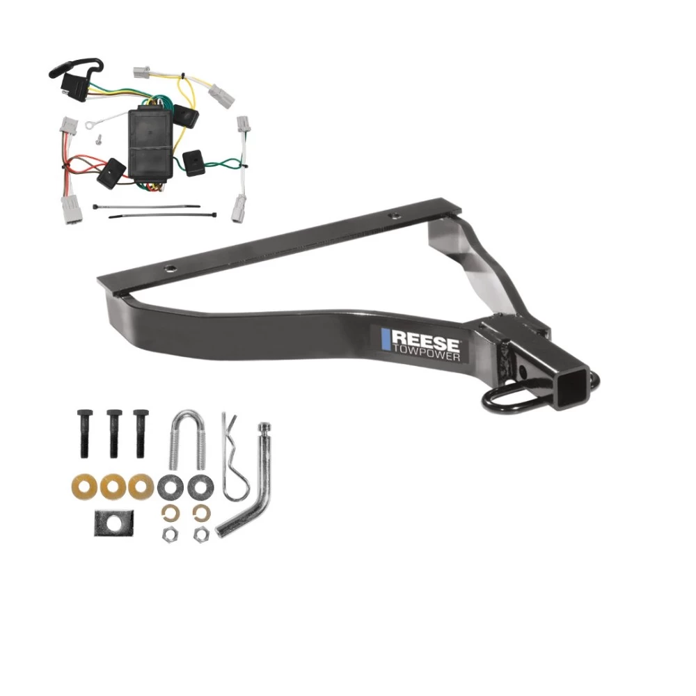 Reese Trailer Tow Hitch For 07-08 Honda Fit All Models Trailer Hitch Tow Receiver w/ Wiring Harness Kit
