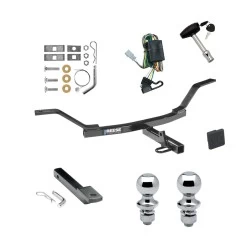 Reese Trailer Tow Hitch For 97-01 Honda CR-V All Models Deluxe Package Wiring 2" and 1-7/8" Ball and Lock