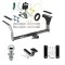 Reese Trailer Tow Hitch For 16-23 Nissan Maxima All Models Complete Package w/ Wiring Draw Bar and 1-7/8" Ball