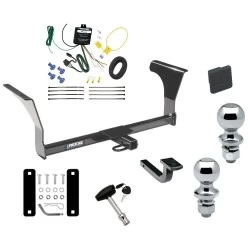 Reese Trailer Tow Hitch For 16-23 Nissan Maxima All Models Deluxe Package Wiring 2" and 1-7/8" Ball and Lock