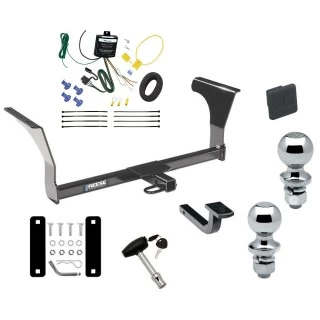 Reese Trailer Tow Hitch For 16-23 Nissan Maxima All Models Deluxe Package Wiring 2" and 1-7/8" Ball and Lock
