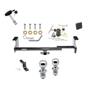 Reese Trailer Tow Hitch For 04-09 Toyota Prius All Models Deluxe Package Wiring 2" and 1-7/8" Ball and Lock