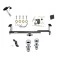 Reese Trailer Tow Hitch For 04-09 Toyota Prius All Models Deluxe Package Wiring 2" and 1-7/8" Ball and Lock