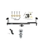 Reese Trailer Tow Hitch For 04-09 Toyota Prius Complete Package w/ Wiring Draw Bar and 1-7/8" Ball