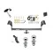 Reese Trailer Tow Hitch For 09-13 Toyota Matrix 09-10 Pontiac Vibe Except GT Deluxe Package Wiring 2" and 1-7/8" Ball and Lock