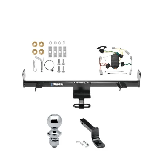 Reese Trailer Tow Hitch For 04-09 Mazda 3 All Models Complete Package w/ Wiring Draw Bar and 2" Ball