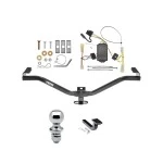 Reese Trailer Tow Hitch For 07-11 Suzuki SX4 Sportback Complete Package w/ Wiring Draw Bar and 1-7/8" Ball