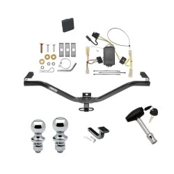 Reese Trailer Tow Hitch For 07-11 Suzuki SX4 Sportback Deluxe Package Wiring 2" and 1-7/8" Ball and Lock