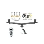 Reese Trailer Tow Hitch For 07-11 Toyota Yaris Sedan Complete Package w/ Wiring Draw Bar and 2" Ball