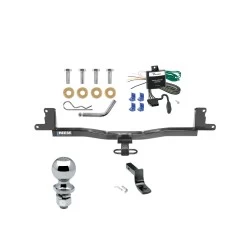 Reese Trailer Tow Hitch For 06-14 Toyota Yaris 3 Dr. Hatchback Complete Package w/ Wiring Draw Bar and 1-7/8" Ball