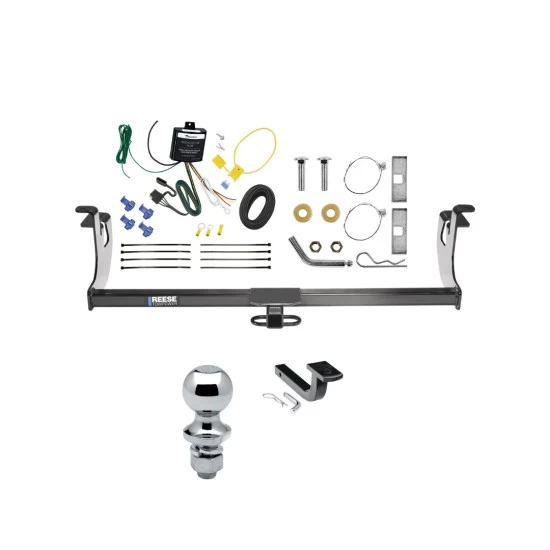 Reese Trailer Tow Hitch For 06-09 Volkswagen Rabbit GTI 10-14 Golf Complete Package w/ Wiring Draw Bar and 1-7/8" Ball