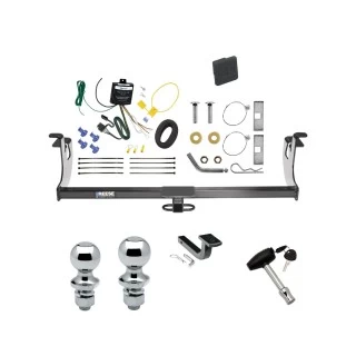 Reese Trailer Tow Hitch For 06-09 Volkswagen Rabbit GTI 10-14 Golf Deluxe Package Wiring 2" and 1-7/8" Ball and Lock