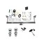 Reese Trailer Tow Hitch For 06-09 Volkswagen Rabbit GTI 10-14 Golf Deluxe Package Wiring 2" and 1-7/8" Ball and Lock