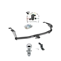 Reese Trailer Tow Hitch For 09-13 Honda Fit All Models Complete Package w/ Wiring Draw Bar and 1-7/8" Ball