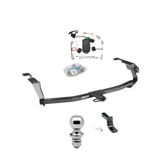 Reese Trailer Tow Hitch For 09-13 Honda Fit All Models Complete Package w/ Wiring Draw Bar and 2" Ball