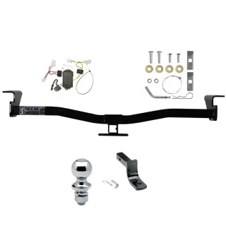 Reese Trailer Tow Hitch For 05-10 Scion Tc All Models Complete Package w/ Wiring Draw Bar and 2" Ball