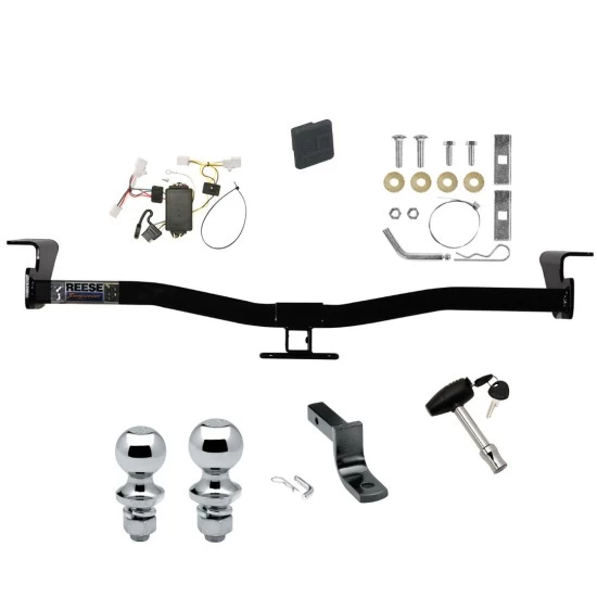 Reese Trailer Tow Hitch For 05-10 Scion Tc All Models Deluxe Package Wiring 2" and 1-7/8" Ball and Lock