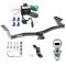 Reese Trailer Tow Hitch For 07-10 Scion tC Complete Package w/ Wiring Draw Bar and 2" Ball Reese Trailer Tow Hitch For 07-10 Scion tC Complete Package w/ Wiring Draw Bar and 2" Ball