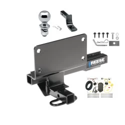 Reese Trailer Tow Hitch For 07-08 INFINITI G35 09-13 G37 Complete Package w/ Wiring Draw Bar and 1-7/8" Ball