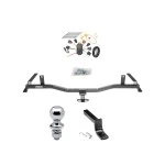 Reese Trailer Tow Hitch For 09-13 Mazda 6 All Models Complete Package w/ Wiring Draw Bar and 2" Ball