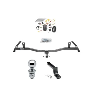 Reese Trailer Tow Hitch For 09-13 Mazda 6 All Models Complete Package w/ Wiring Draw Bar and 1-7/8" Ball