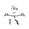Reese Trailer Tow Hitch For 09-13 Mazda 6 All Models Complete Package w/ Wiring Draw Bar and 1-7/8" Ball