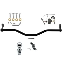 Reese Trailer Tow Hitch For 10-13 KIA Soul w/o LED Taillights Complete Package w/ Wiring Draw Bar and 2" Ball