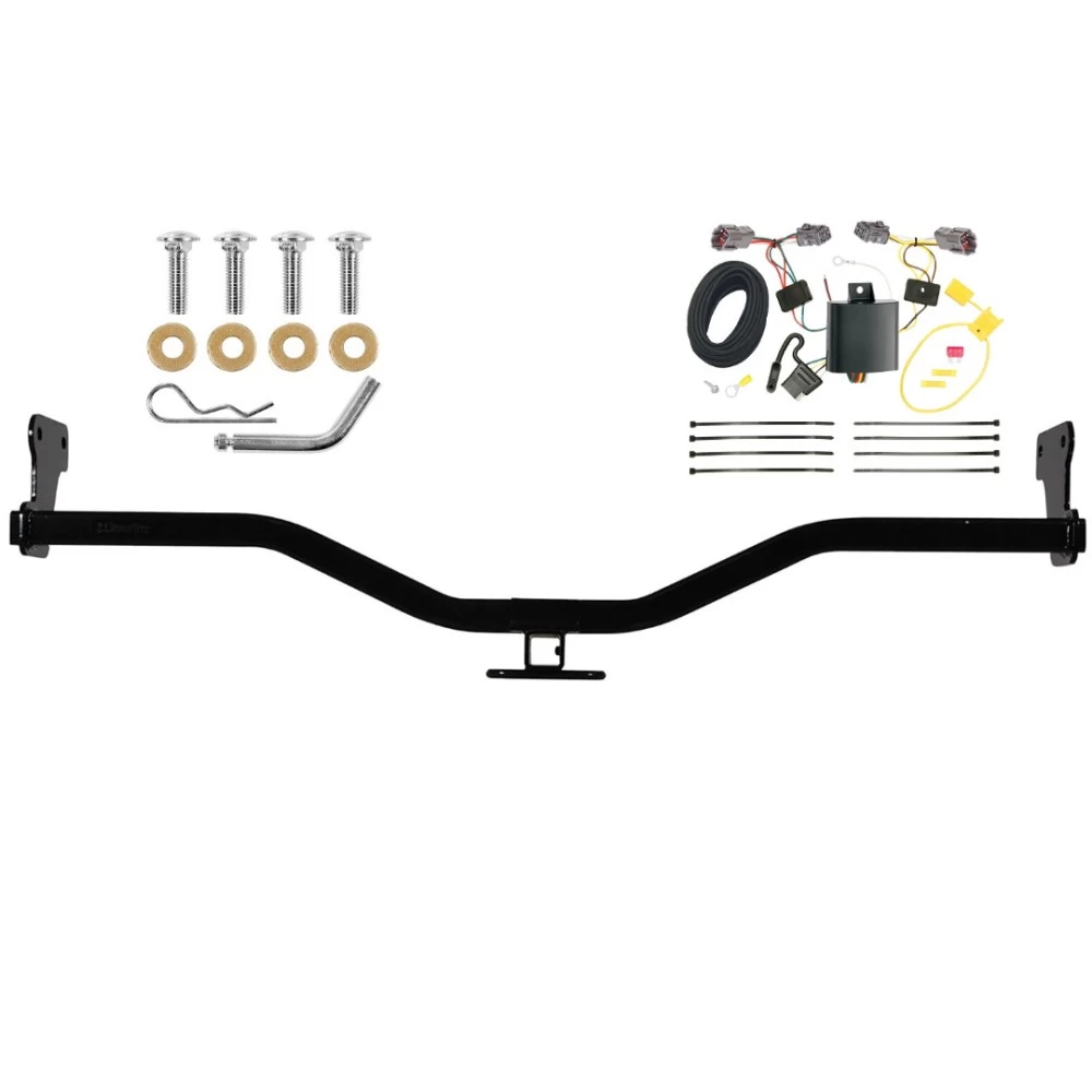 Reese Trailer Tow Hitch For 10-13 KIA Soul w/ LED Taillights Tow Receiver w/ Wiring Harness Kit