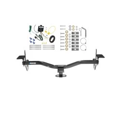 Reese Trailer Tow Hitch For 10-13 Mazda 3 Sedan w/ LED Taillights Trailer Hitch Tow Receiver w/ Wiring Harness Kit