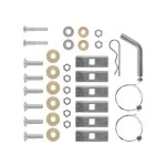 Reese Trailer Tow Hitch For 10-13 Mazda 3 Sedan w/ LED Taillights Complete Package w/ Wiring Draw Bar and 2" Ball