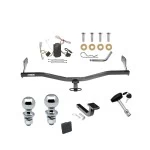 Reese Trailer Tow Hitch For 09-12 Hyundai Elantra Touring All Models Deluxe Package Wiring 2" and 1-7/8" Ball and Lock