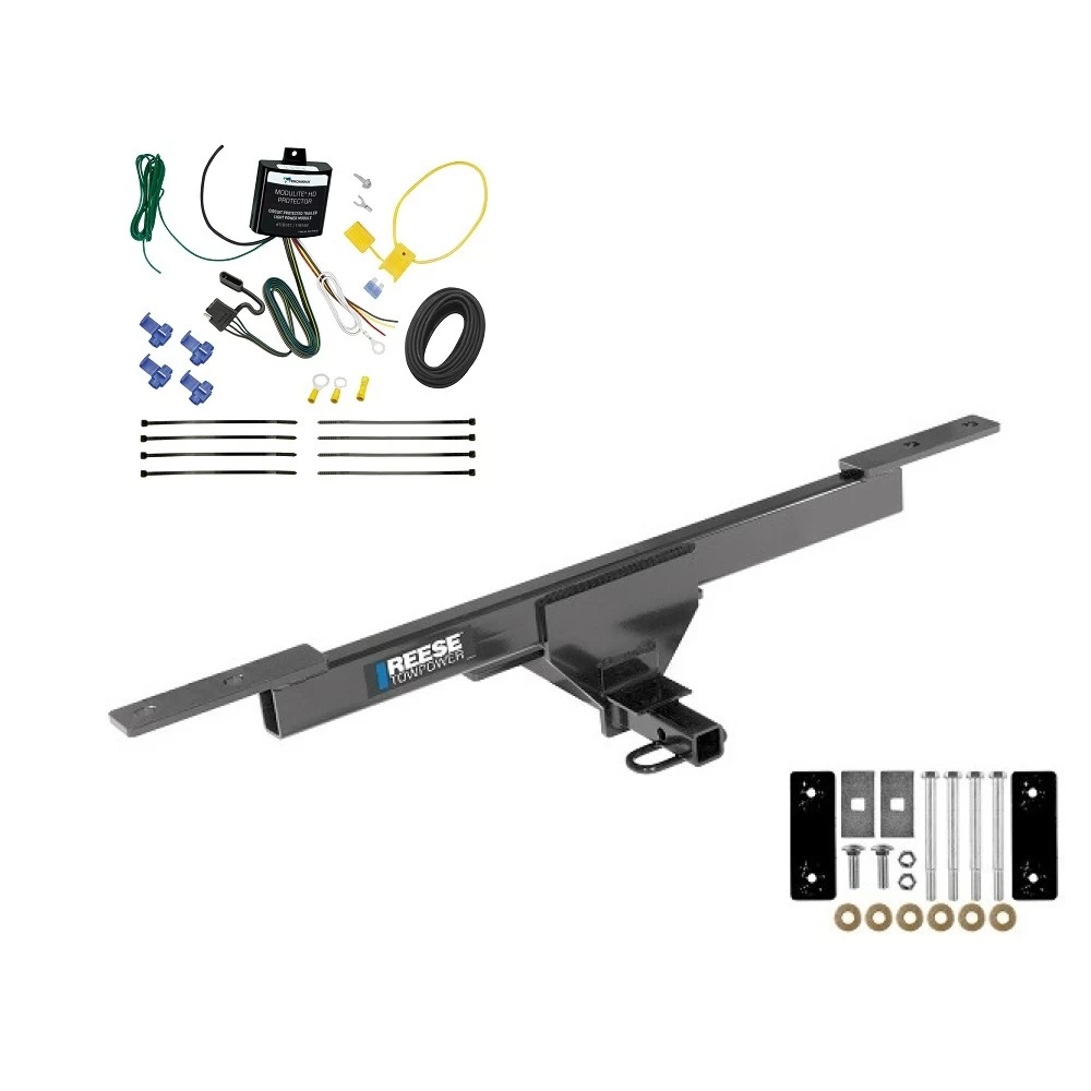 Trailer Hitch w/ Wiring For 16-19 Volkswagen Passat SE & SEL Only Class I 1-1/4" Tow Receiver Reese Tekonsha