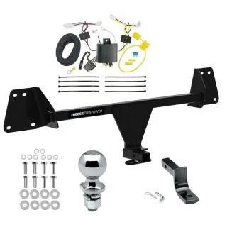 Reese Trailer Tow Hitch For 19-24 Toyota Corolla Hatchback Complete Package w/ Wiring Draw Bar and 2" Ball