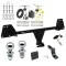 Reese Trailer Tow Hitch For 19-24 Toyota Corolla Hatchback Deluxe Package Wiring 2" and 1-7/8" Ball and Lock