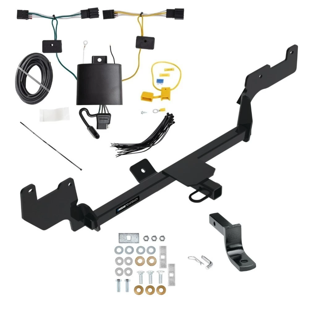 Reese Trailer Tow Hitch For 20-23 Hyundai Venue w/ Wiring Kit and Draw Bar