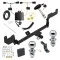 Reese Trailer Tow Hitch For 20-23 Hyundai Venue Deluxe Package Wiring 2" and 1-7/8" Ball and Lock