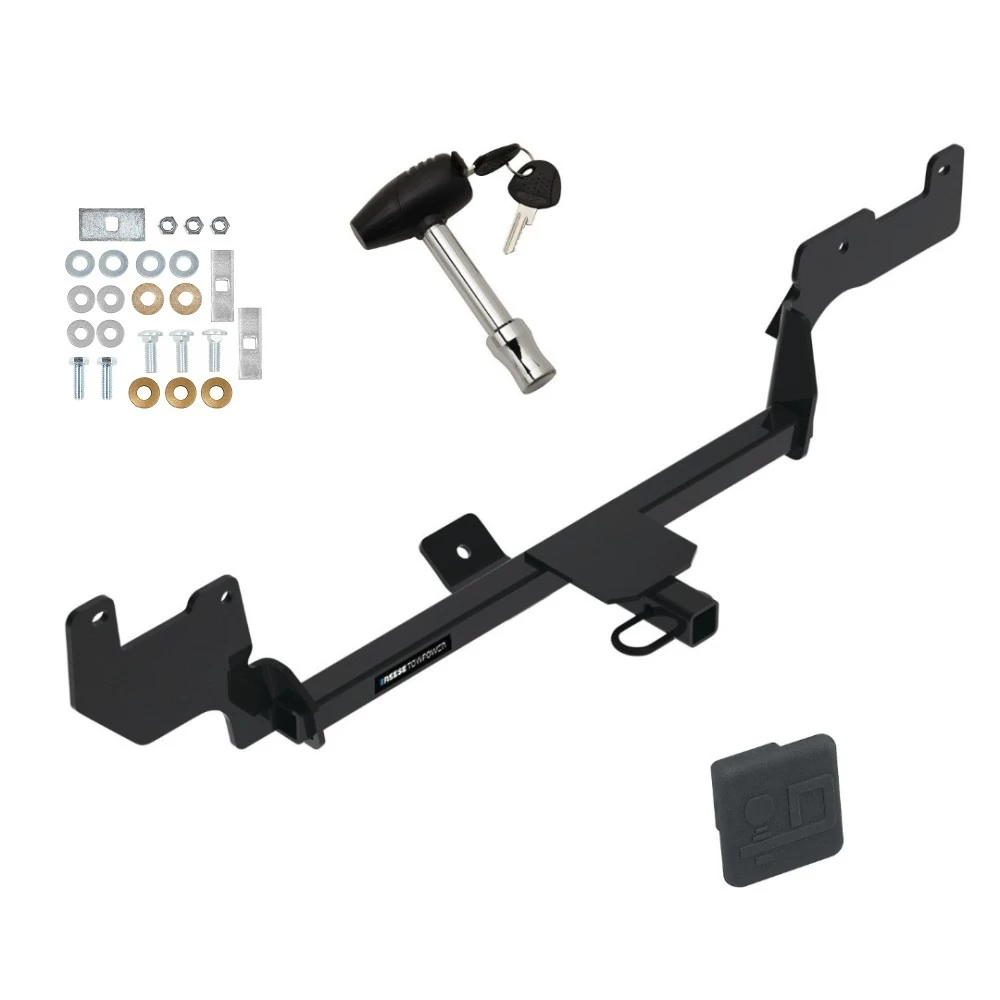 Reese Trailer Tow Hitch For 20-23 Hyundai Venue 1-1/4" Receiver w/ Lock and Cover