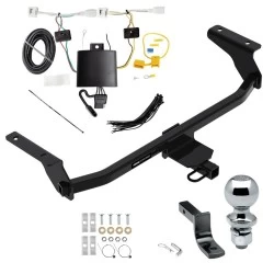 Reese Trailer Tow Hitch For 20-24 Mazda CX-30 w/ Plug & Play Wiring Draw Bar and 2" Ball