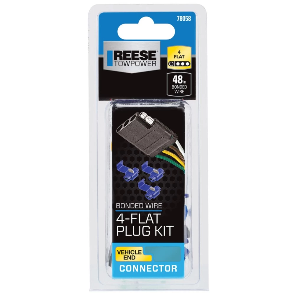 Reese Trailer Tow Hitch For 00-07 Ford Focus Sedan & Hatchback (Exc SVT) w/ Wiring Kit