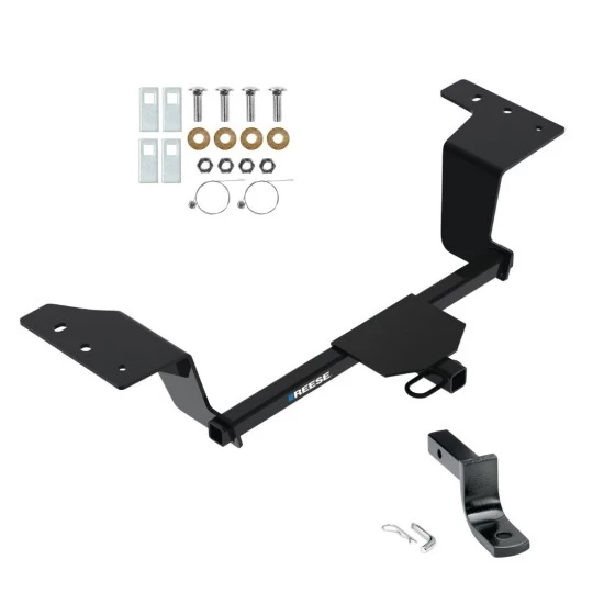Reese Trailer Tow Hitch For 19-24 KIA Forte Sedan w/ Draw Bar Kit Class 1 1-1/4" Receiver