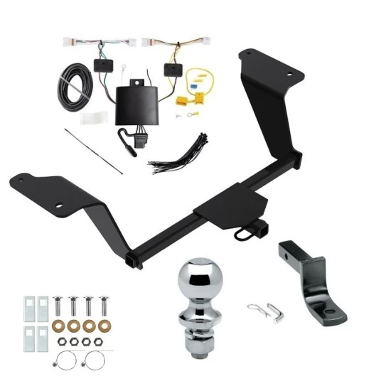 Reese Trailer Tow Hitch For 21-26 KIA K5 All Models Complete Package w/ Wiring Draw Bar and 2" Ball